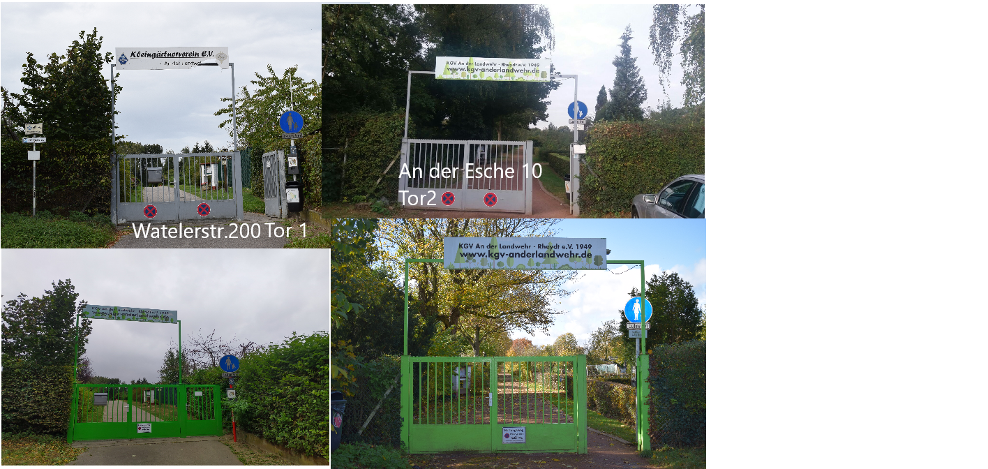 Unsere Tore